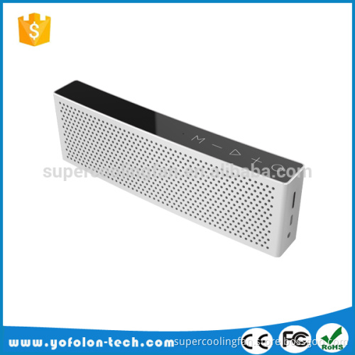 All metal sheel with radial and touch press key design RDA Protable Bluetooth Speaker